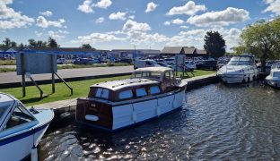 Martham Boats Wooden River Cruiser - Nice One - 4 Berth Classic Wooden Cruiser 