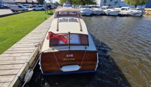 Martham Boats Wooden River Cruiser - Nice One - Waterside Marine Sales