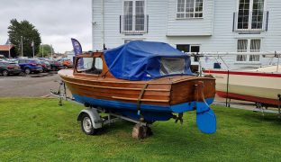 Billy May Launch Wooden Day Boat - Our Bessie - Classic Wooden Day Boat