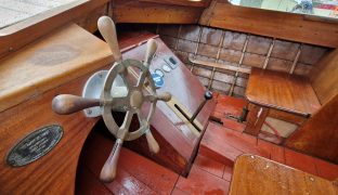 Billy May Launch Wooden Day Boat - Our Bessie - Classic Wooden Day Boat