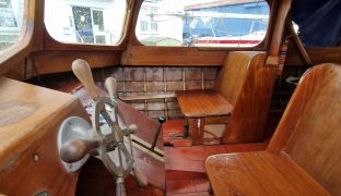 Billy May Launch Wooden Day Boat - Our Bessie - Classic Wooden Day Boat