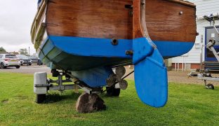 Billy May Launch Wooden Day Boat - Our Bessie - Classic Wooden Day Boat