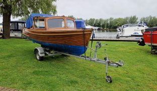 Billy May Launch Wooden Day Boat - Our Bessie - Classic Wooden Day Boat