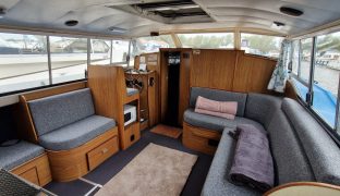 Aquafibre 38 Lowliner - Russet Retreat - 6 Berth Inland River Cruiser